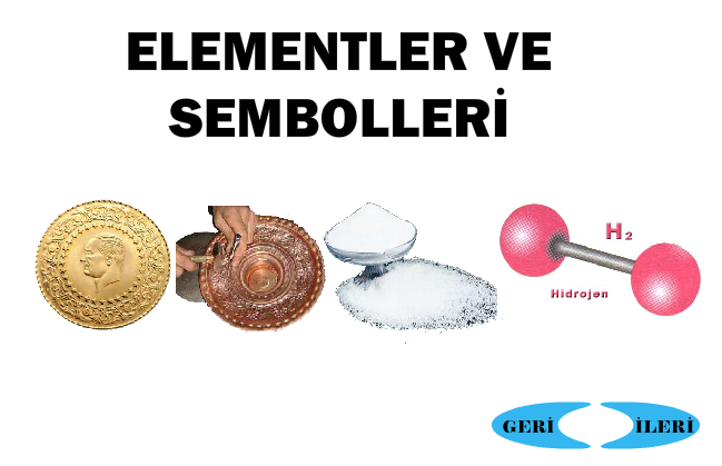 Elementler ve Sembolleri